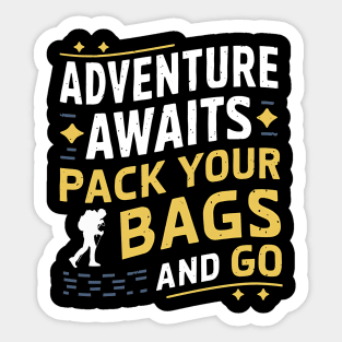 Backpack & Go Sticker